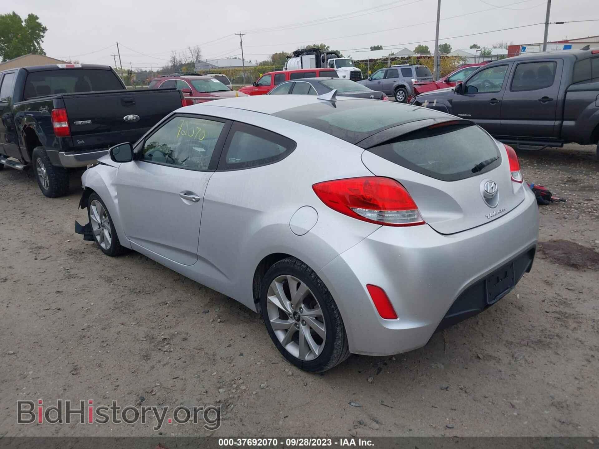 2017 HYUNDAI VELOSTER - VIN: KMHTC6AD7HU306119 - Фото 3