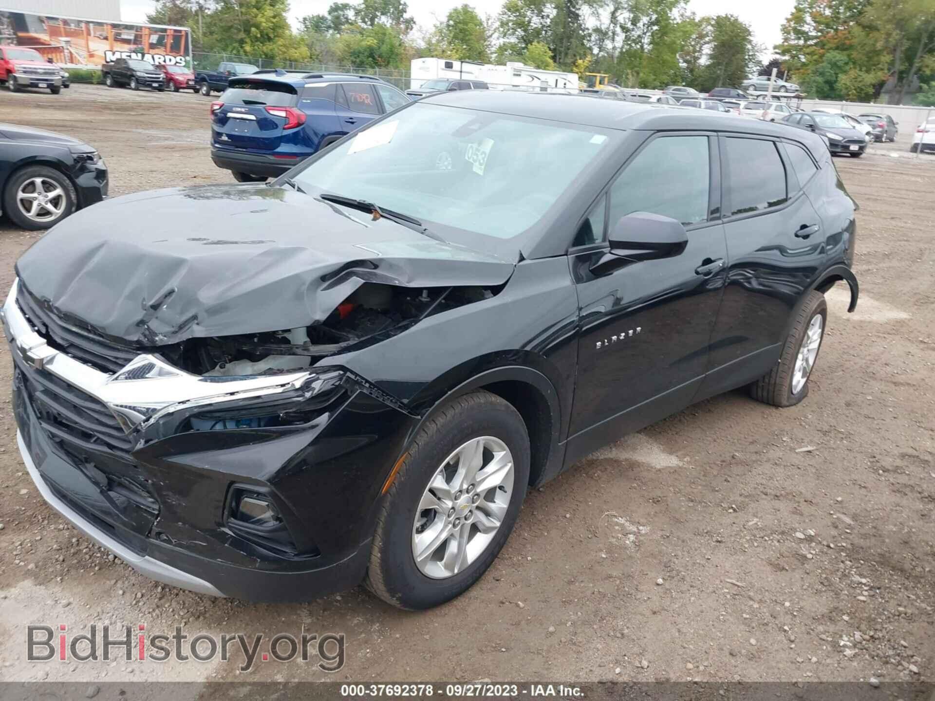 2021 CHEVROLET BLAZER - VIN: 3GNKBCRS1MS585413 - Фото 2