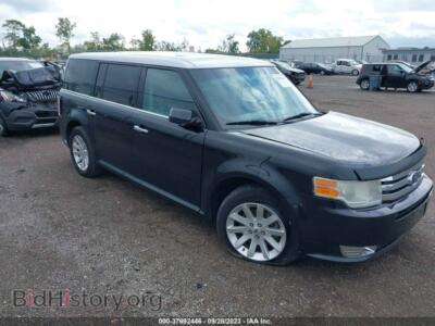 2011 Ford FLEX SEL, черный — VIN 2FMHK6CC5BBD05724, IAAI