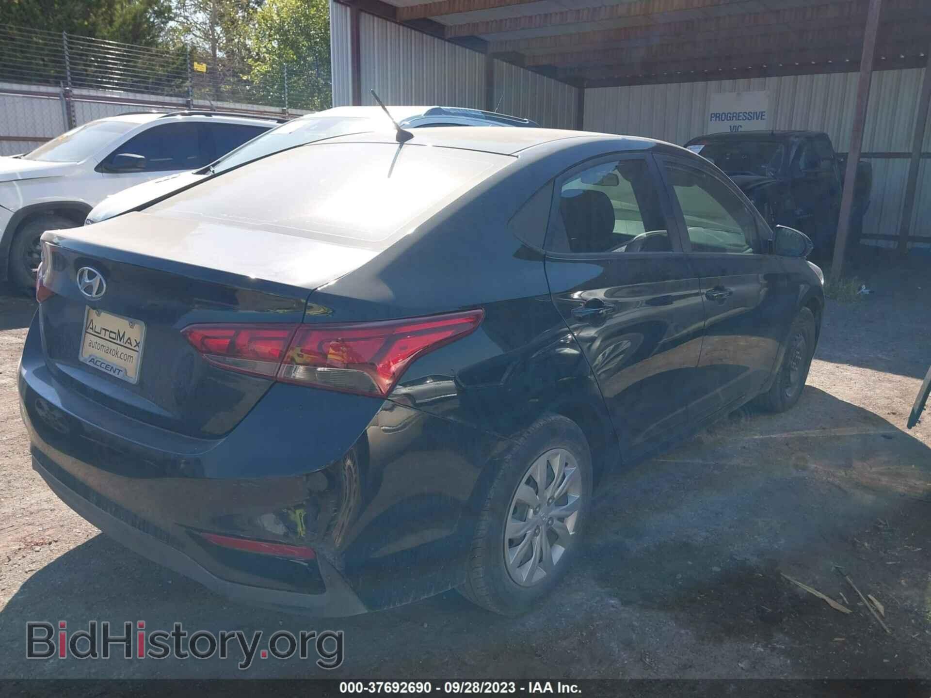 2020 HYUNDAI ACCENT - VIN: 3KPC24A68LE110355 - Фото 4