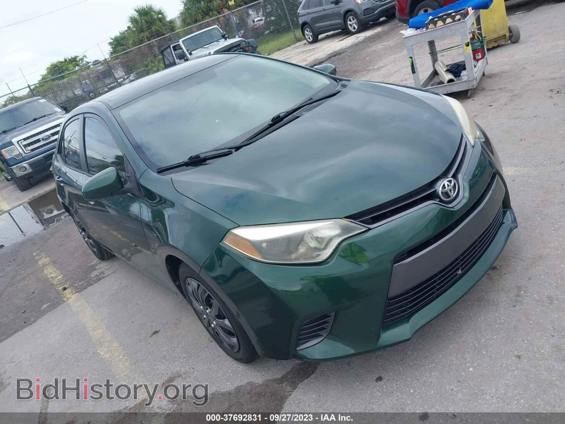 Photo 2T1BURHE4FC277699 - TOYOTA COROLLA 2015