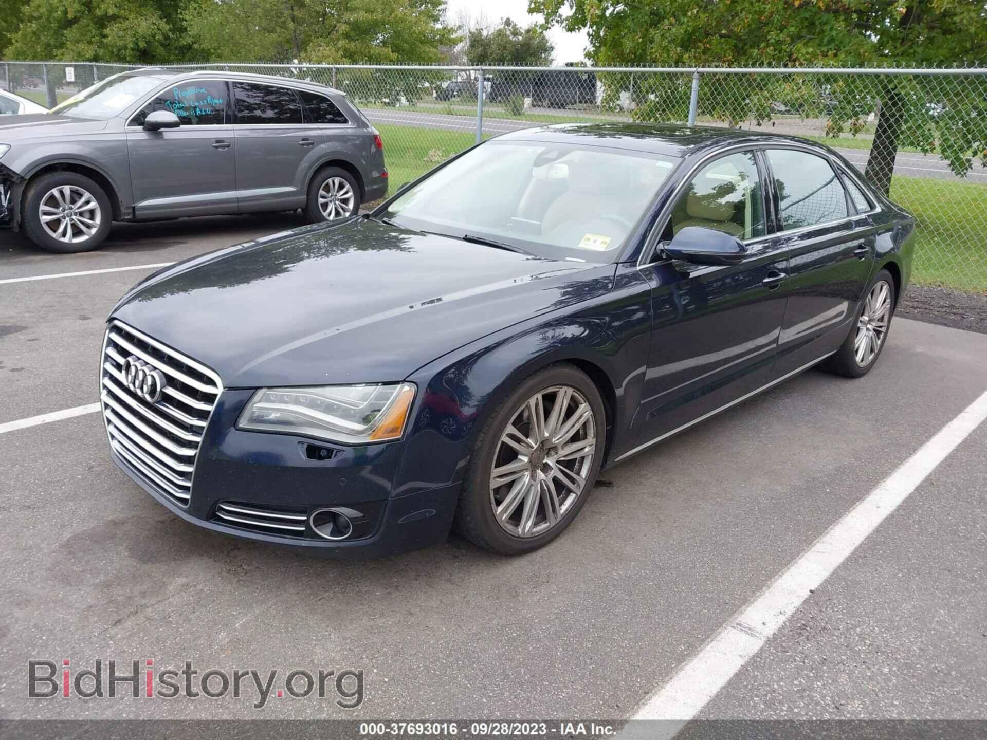 2012 AUDI A8 L - VIN: WAURVAFD1CN034445 - Фото 2
