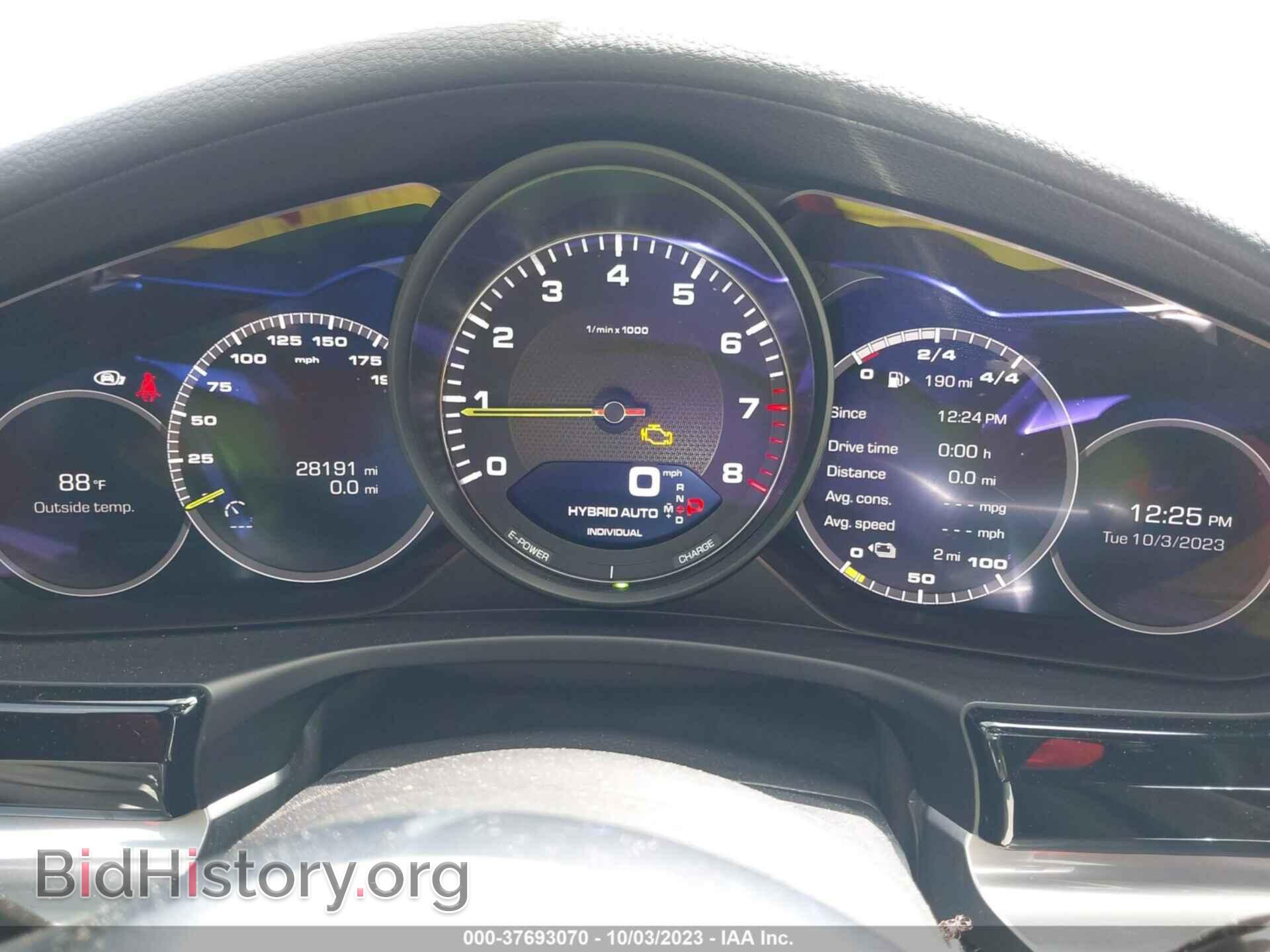 2019 PORSCHE PANAMERA - VIN: WP0AE2A74KL125081 - Фото 7