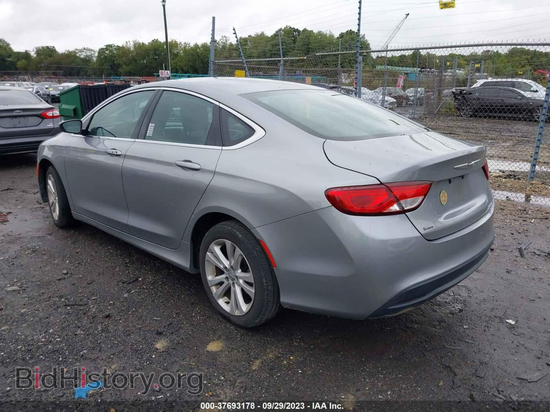 2016 CHRYSLER 200 - VIN: 1C3CCCFB6GN194775 - Фото 3