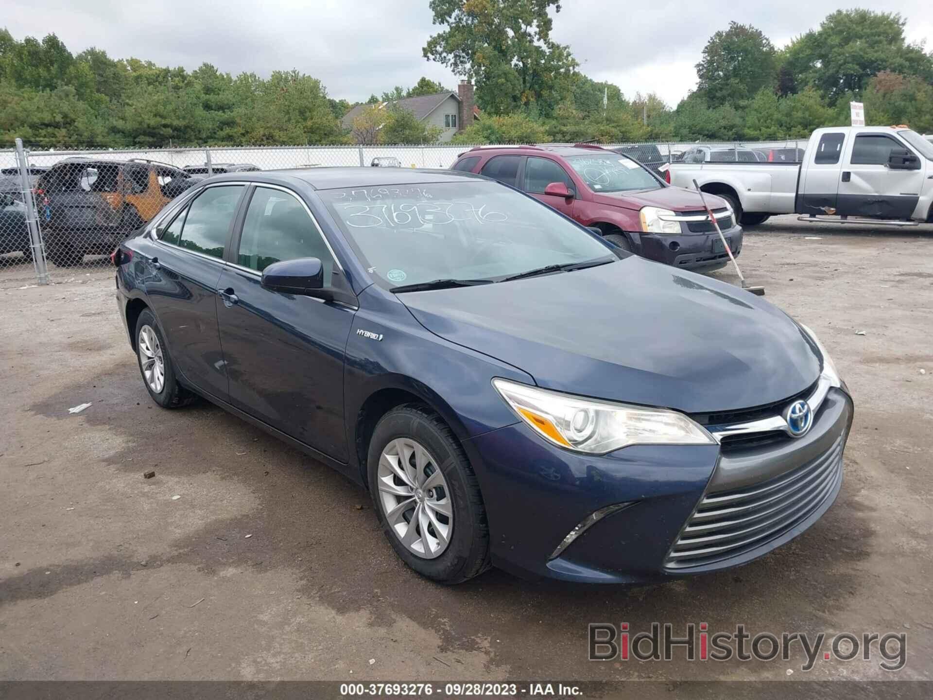 Photo 4T1BD1FKXGU193803 - TOYOTA CAMRY HYBRID 2016