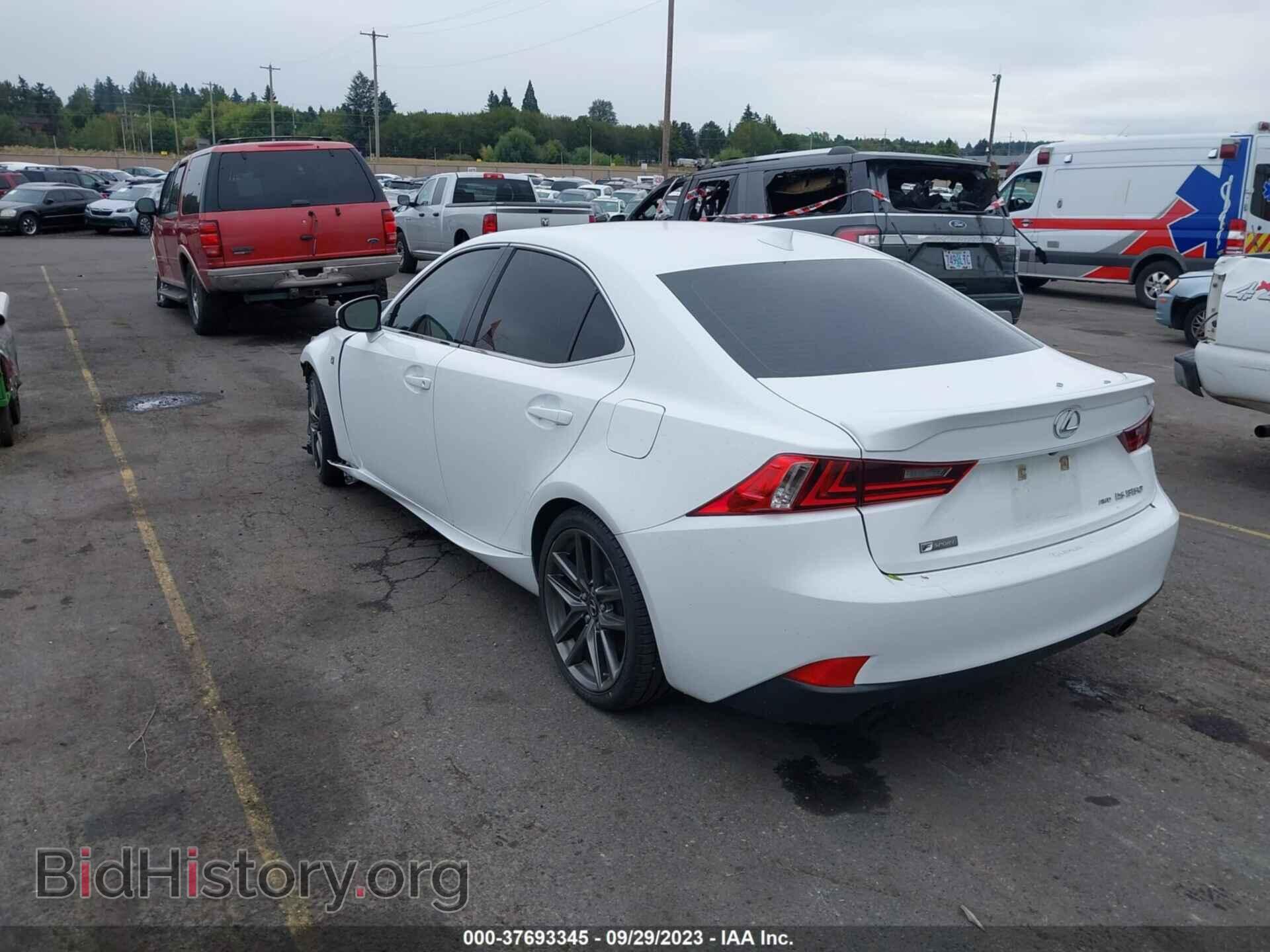 2016 LEXUS IS 350 - VIN: JTHCE1D26G5010494 - Фото 3