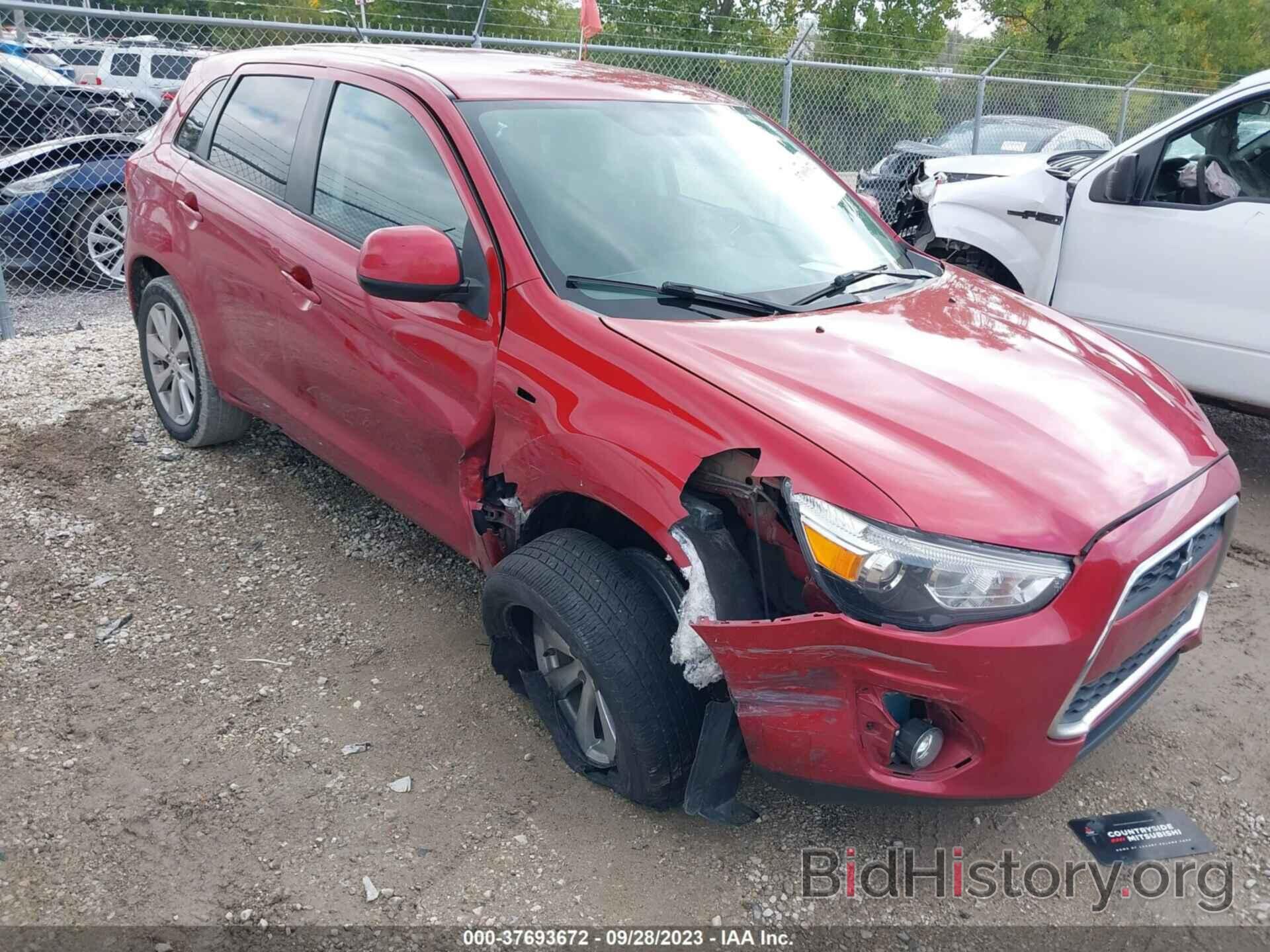 Photo 4A4AR3AU2FE012894 - MITSUBISHI OUTLANDER SPORT 2015