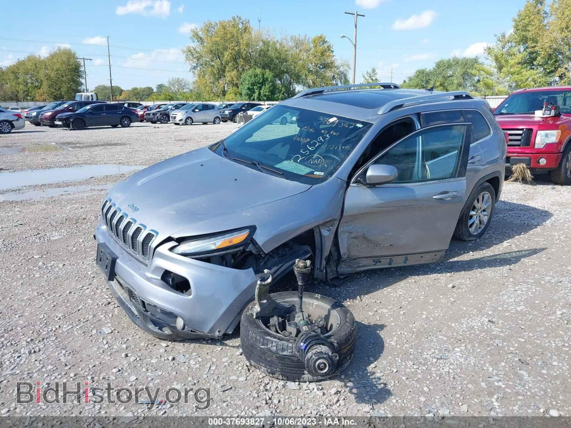 2014 JEEP CHEROKEE - VIN: 1C4PJLDB7EW256293 - Фото 2