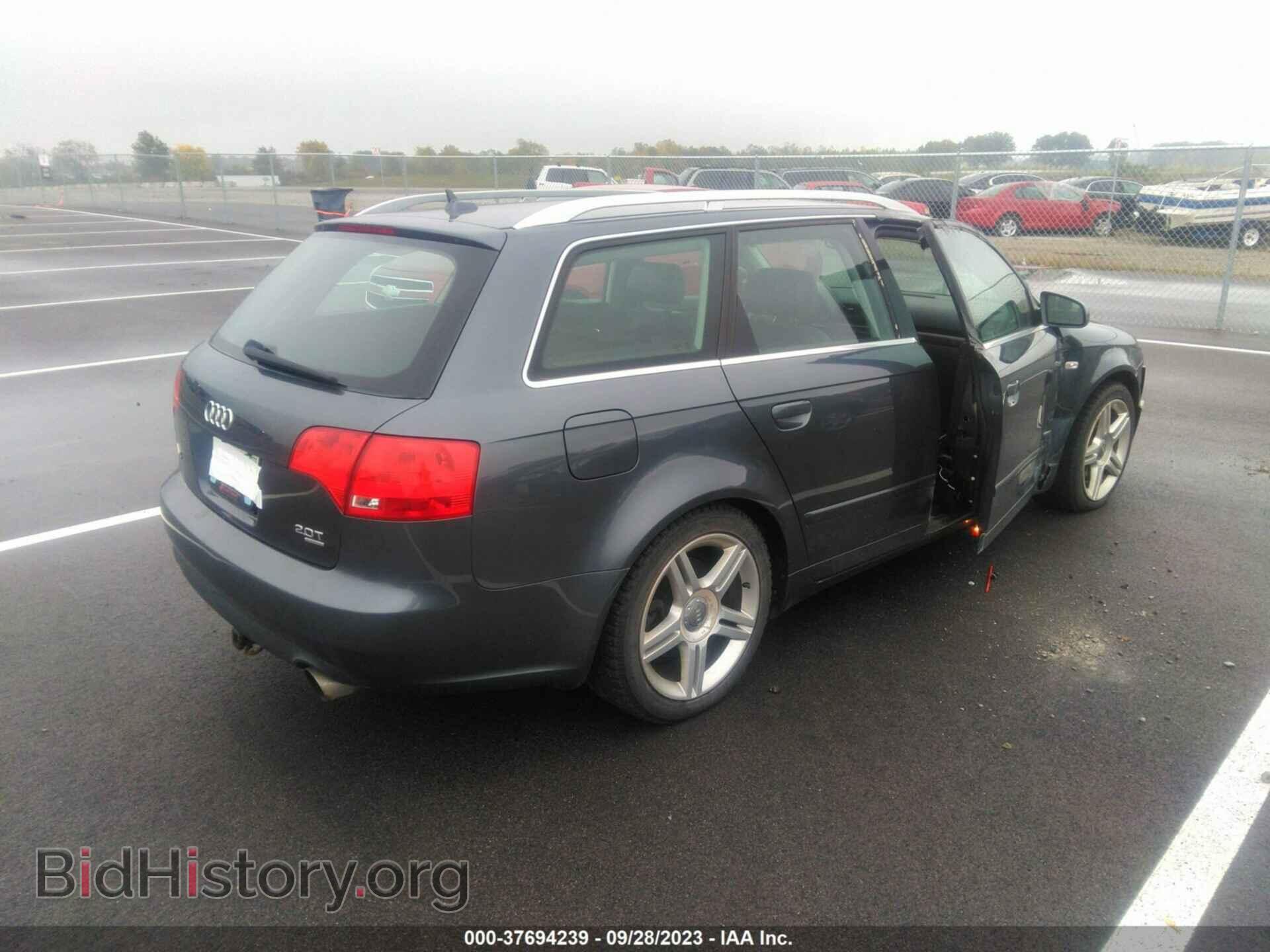 2007 AUDI A4 - VIN: WAUKF78E97A139156 - Фото 4