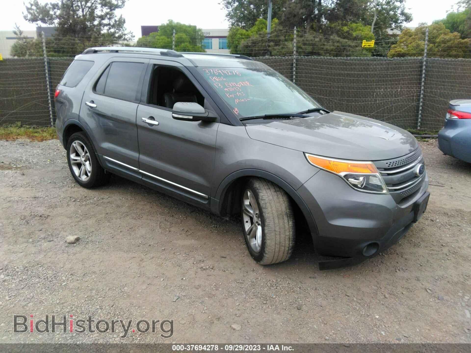 Фотография 1FM5K7F80DGA30775 - FORD EXPLORER 2013