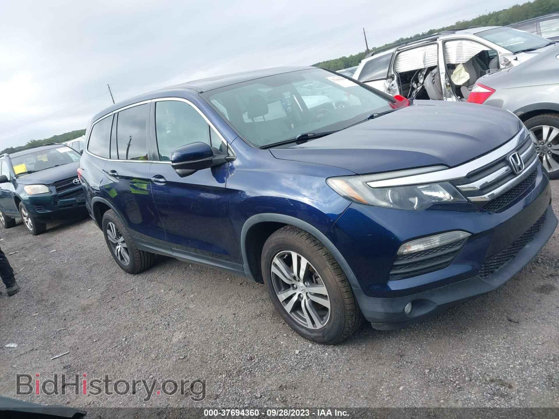 Фотография 5FNYF6H5XGB036505 - HONDA PILOT 2016