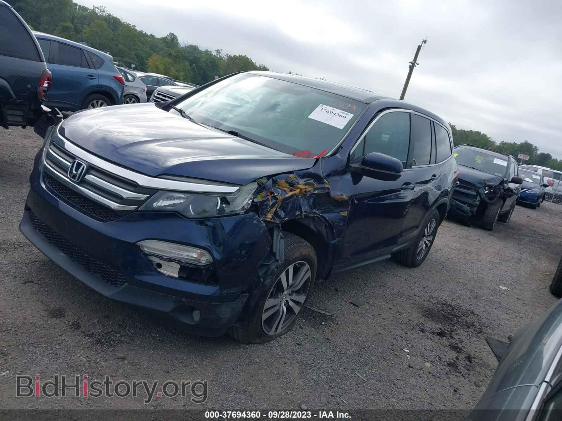 2016 HONDA PILOT - VIN: 5FNYF6H5XGB036505 - Фото 2