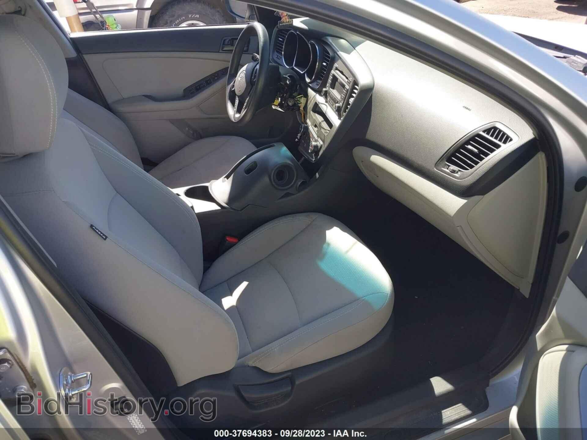 2013 KIA OPTIMA - VIN: KNAGM4A75D5305120 - Фото 5