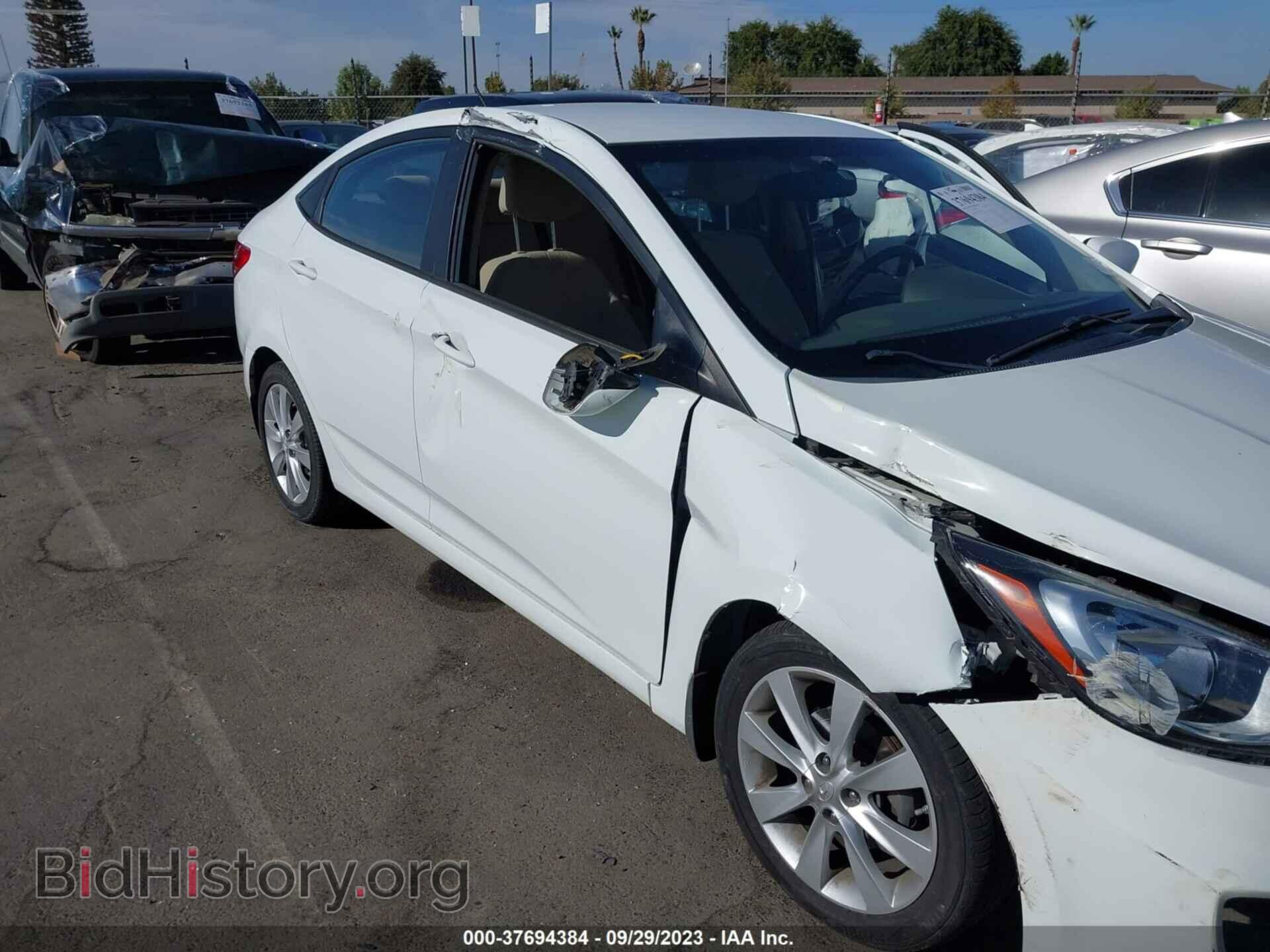 2013 HYUNDAI ACCENT - VIN: KMHCU4AE2DU580073 - Фото 6