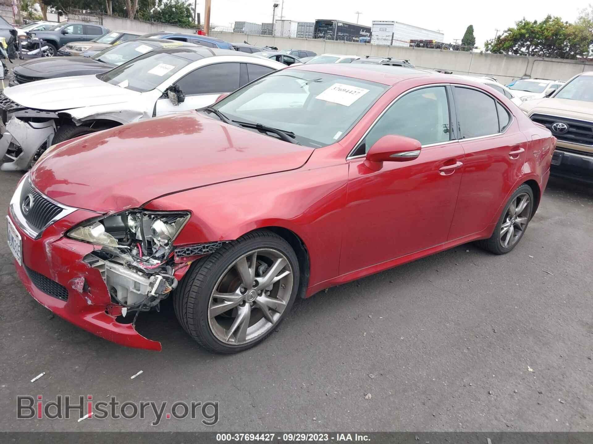 2010 LEXUS IS 250 - VIN: JTHBF5C2XA2094748 - Фото 2