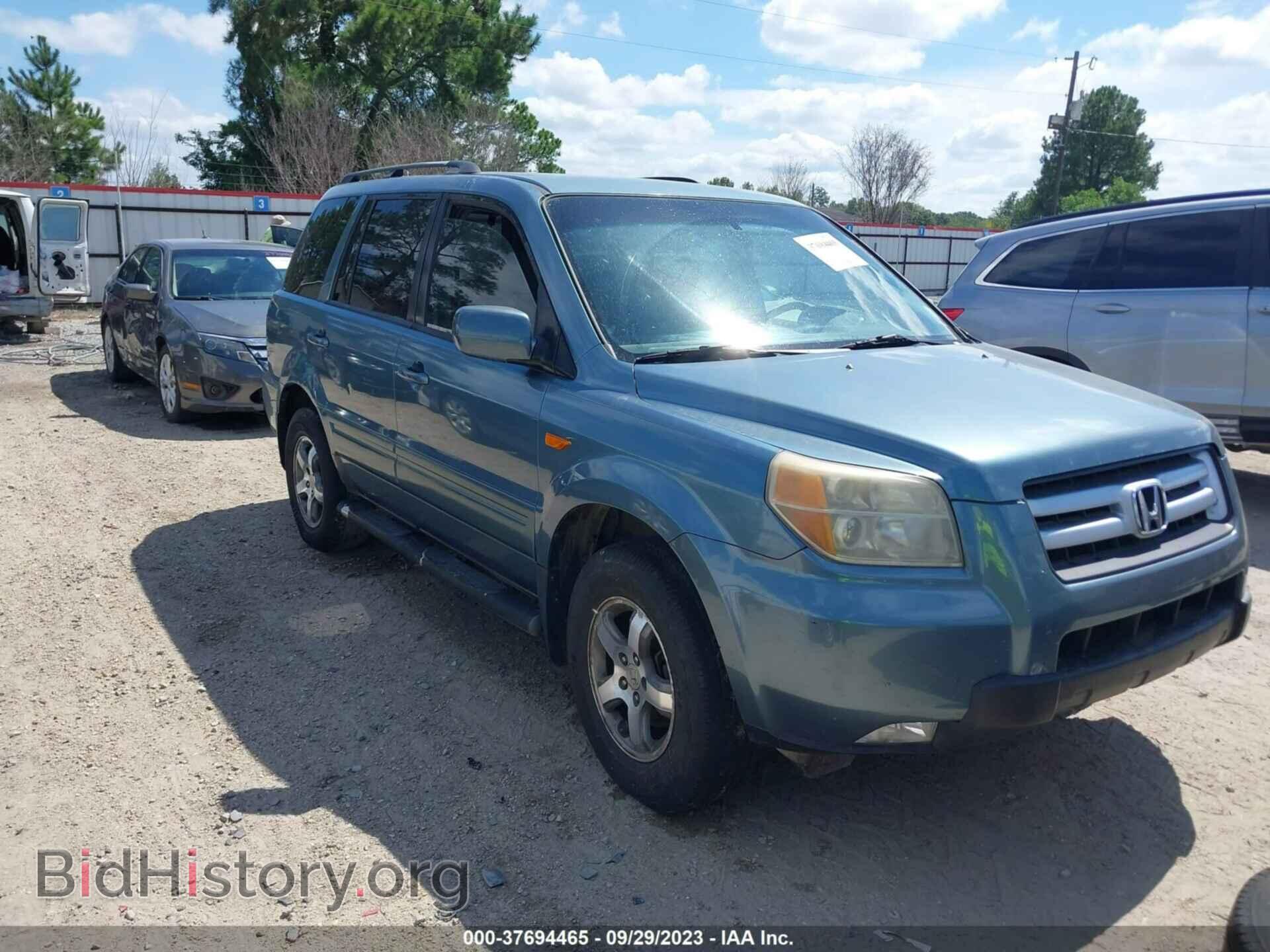 Photo 5FNYF28437B028651 - HONDA PILOT 2007