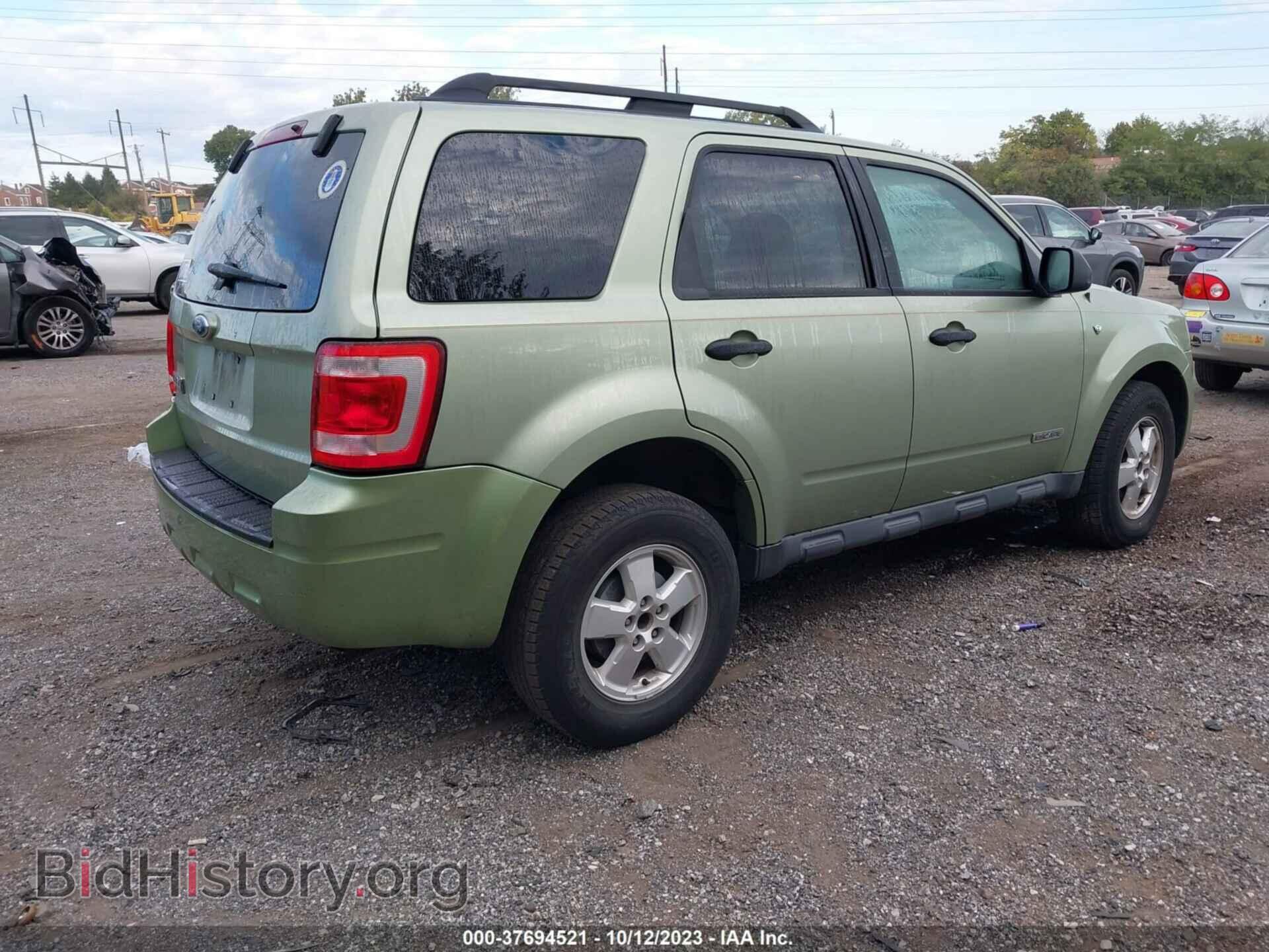 2008 FORD ESCAPE - VIN: 1FMCU03158KD76565 - Фото 4