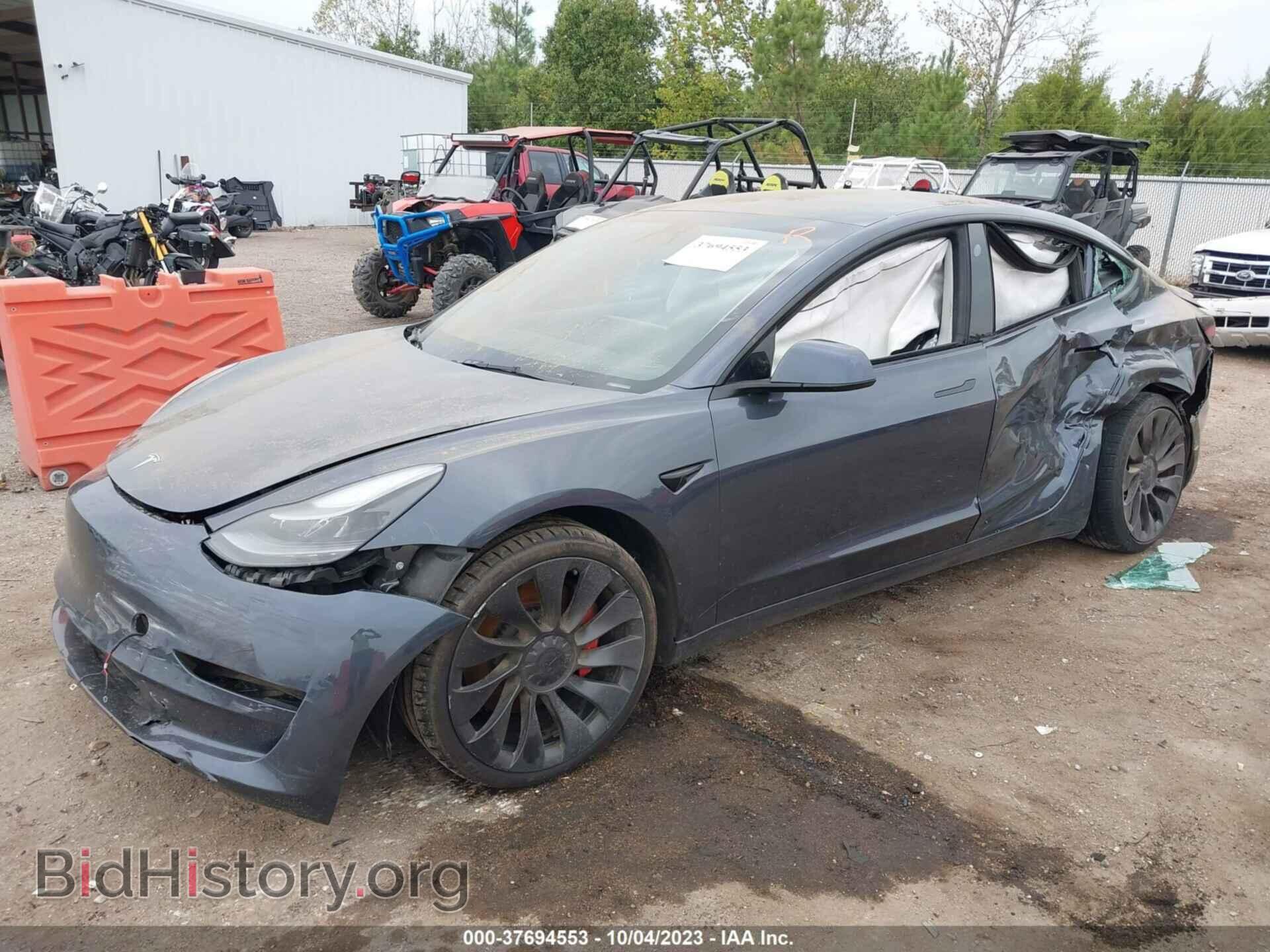 2023 TESLA MODEL 3 - VIN: 5YJ3E1EC7PF382286 - Фото 2