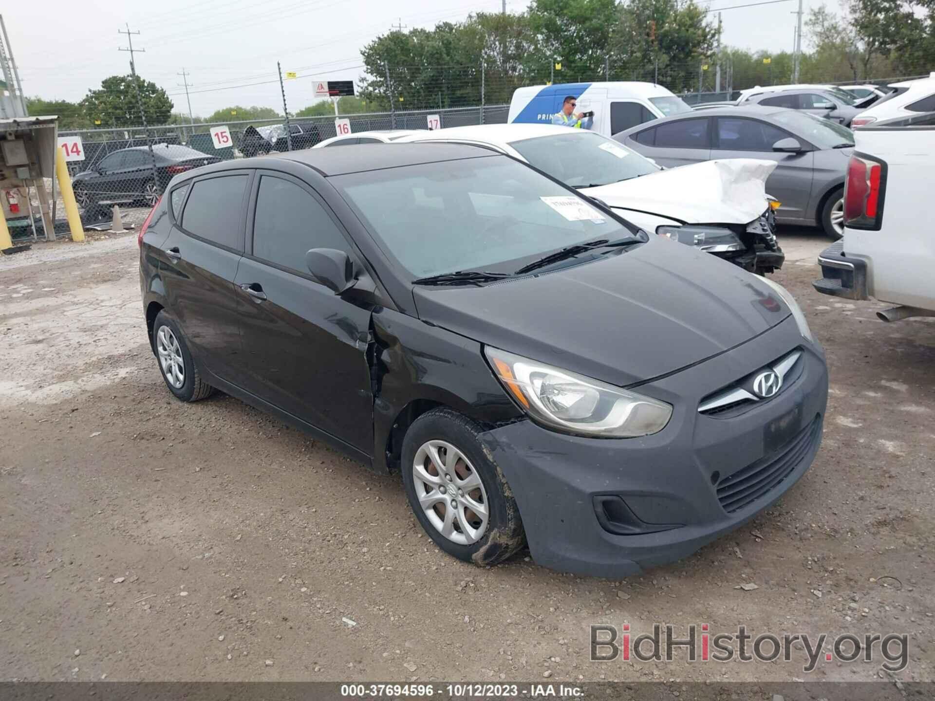 Фотография KMHCT5AE6DU126370 - HYUNDAI ACCENT 2013