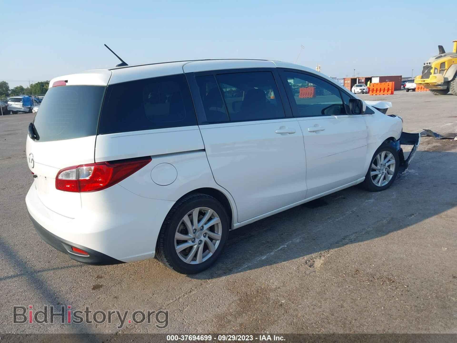 2012 MAZDA MAZDA5 - VIN: JM1CW2BLXC0103266 - Фото 4