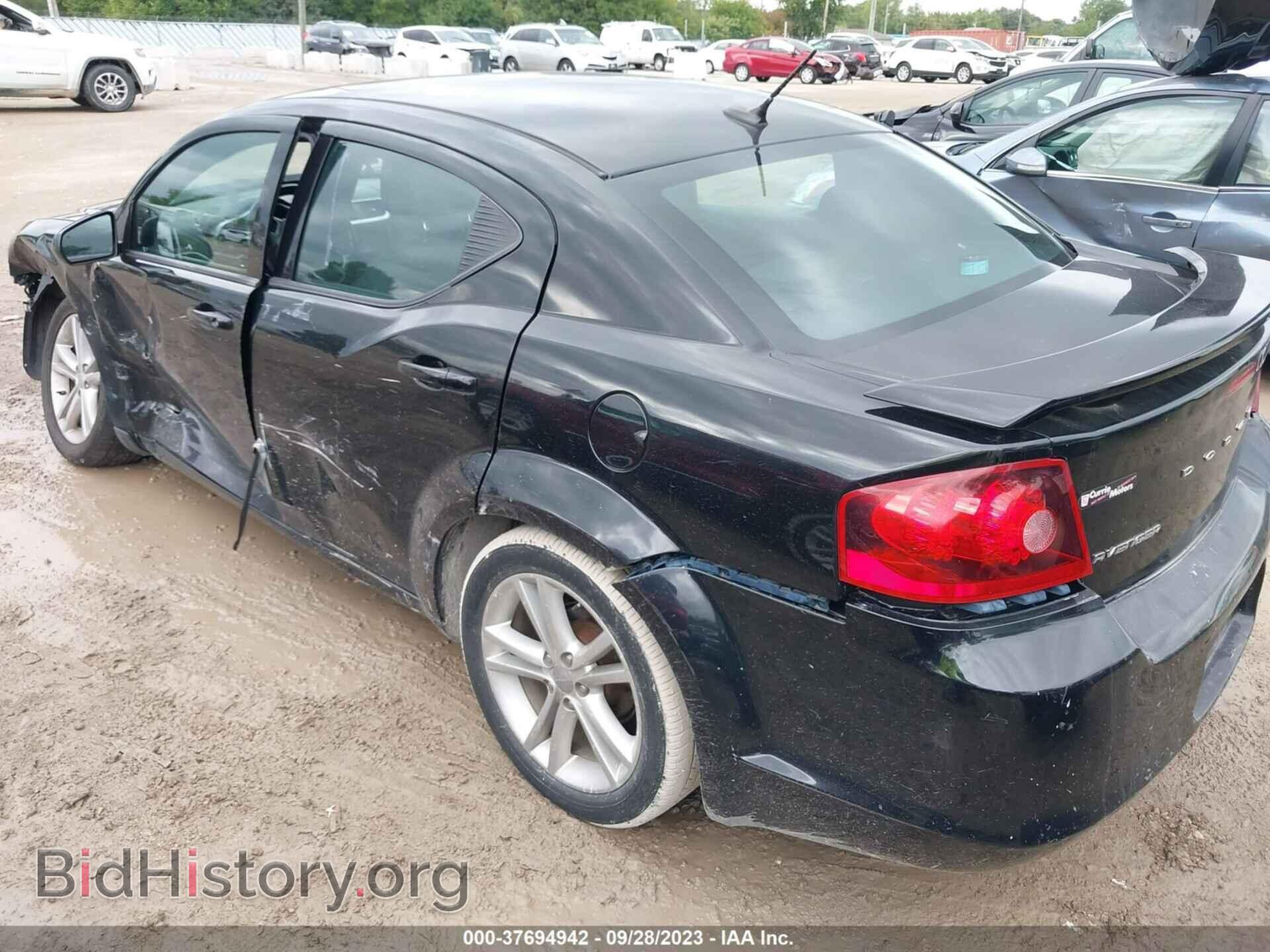 2012 DODGE AVENGER - VIN: 1C3CDZCB8CN198535 - Фото 3