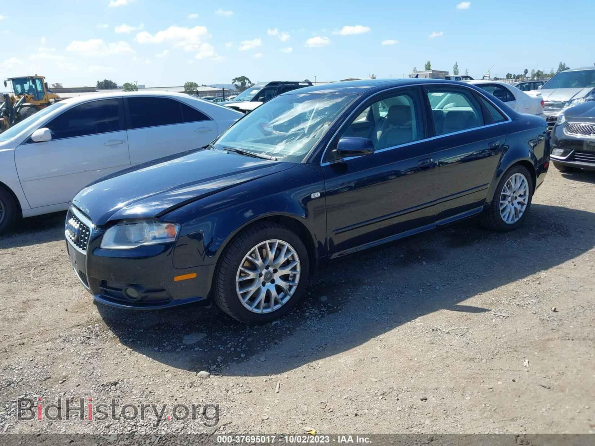 2008 AUDI A4 - VIN: WAUAF78E98A168380 - Фото 2