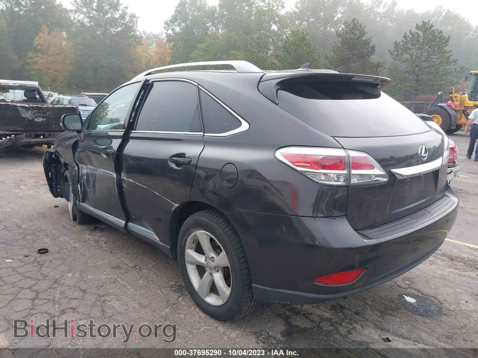 2013 LEXUS RX 350 - VIN: 2T2BK1BA6DC166500 - Фото 3