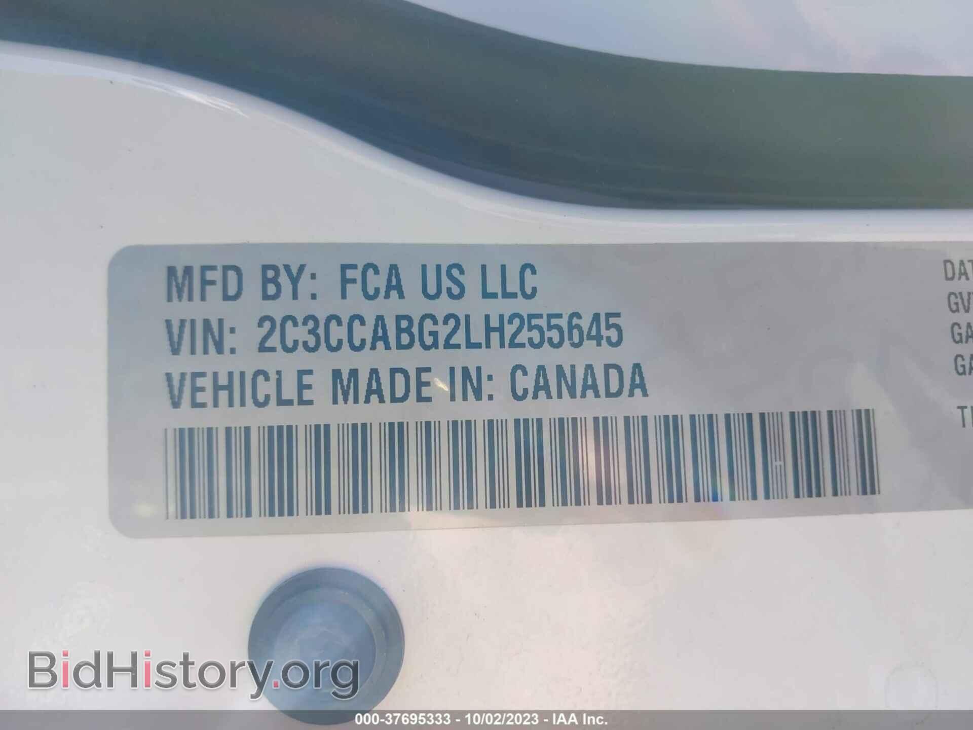 2020 CHRYSLER 300 - VIN: 2C3CCABG2LH255645 - Фото 9