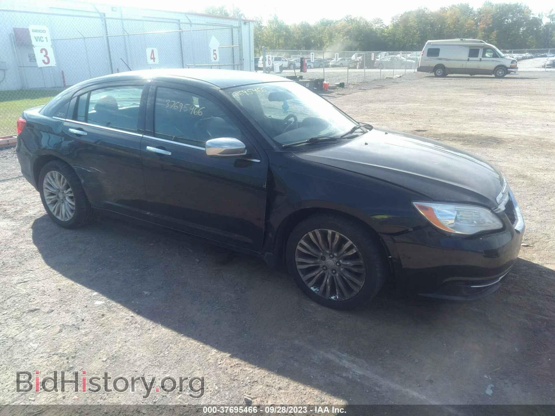 Фотография 1C3CCBCB1CN123122 - CHRYSLER 200 2012