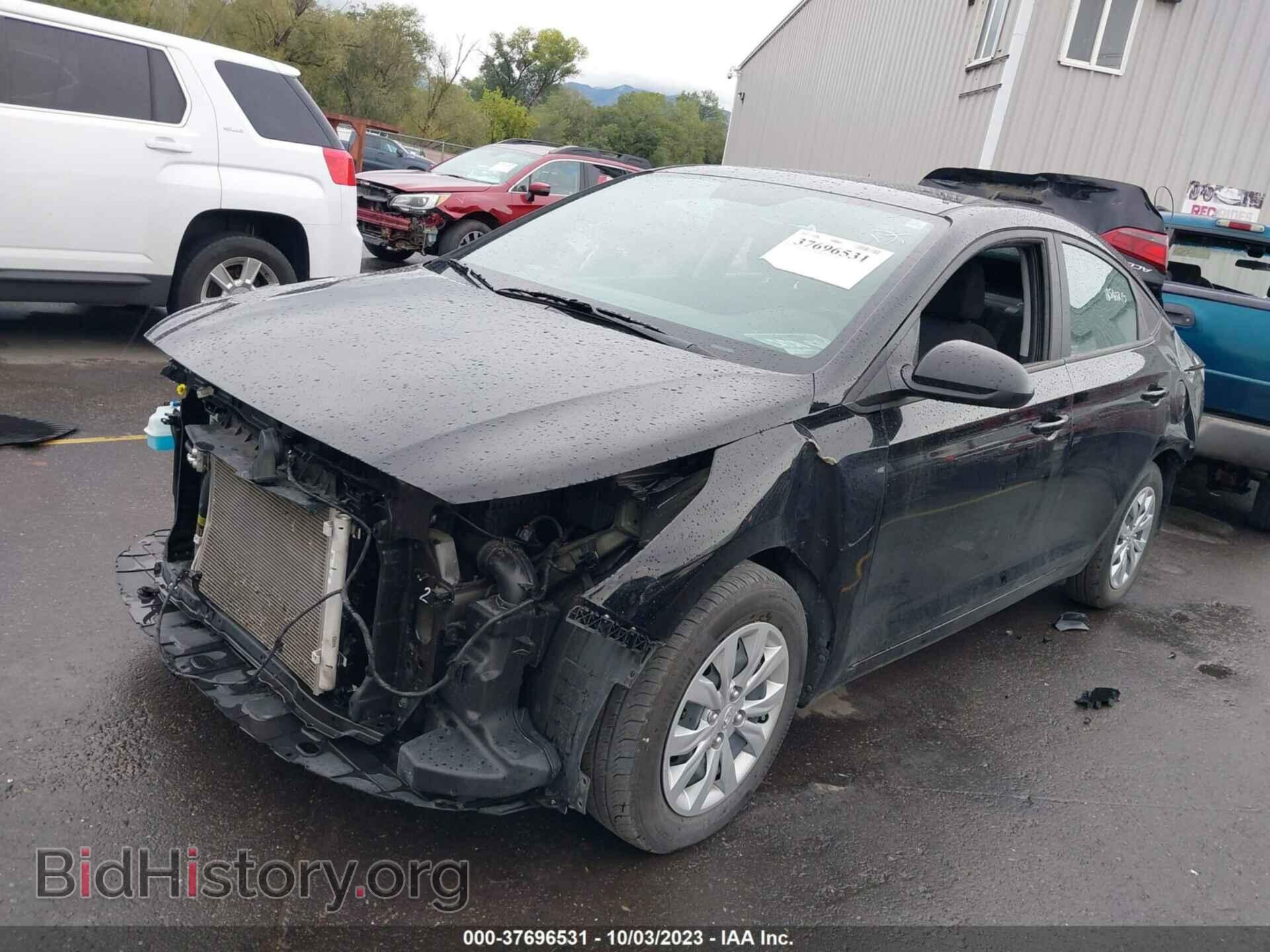 2022 HYUNDAI ACCENT - VIN: 3KPC24A61NE167659 - Photo 2