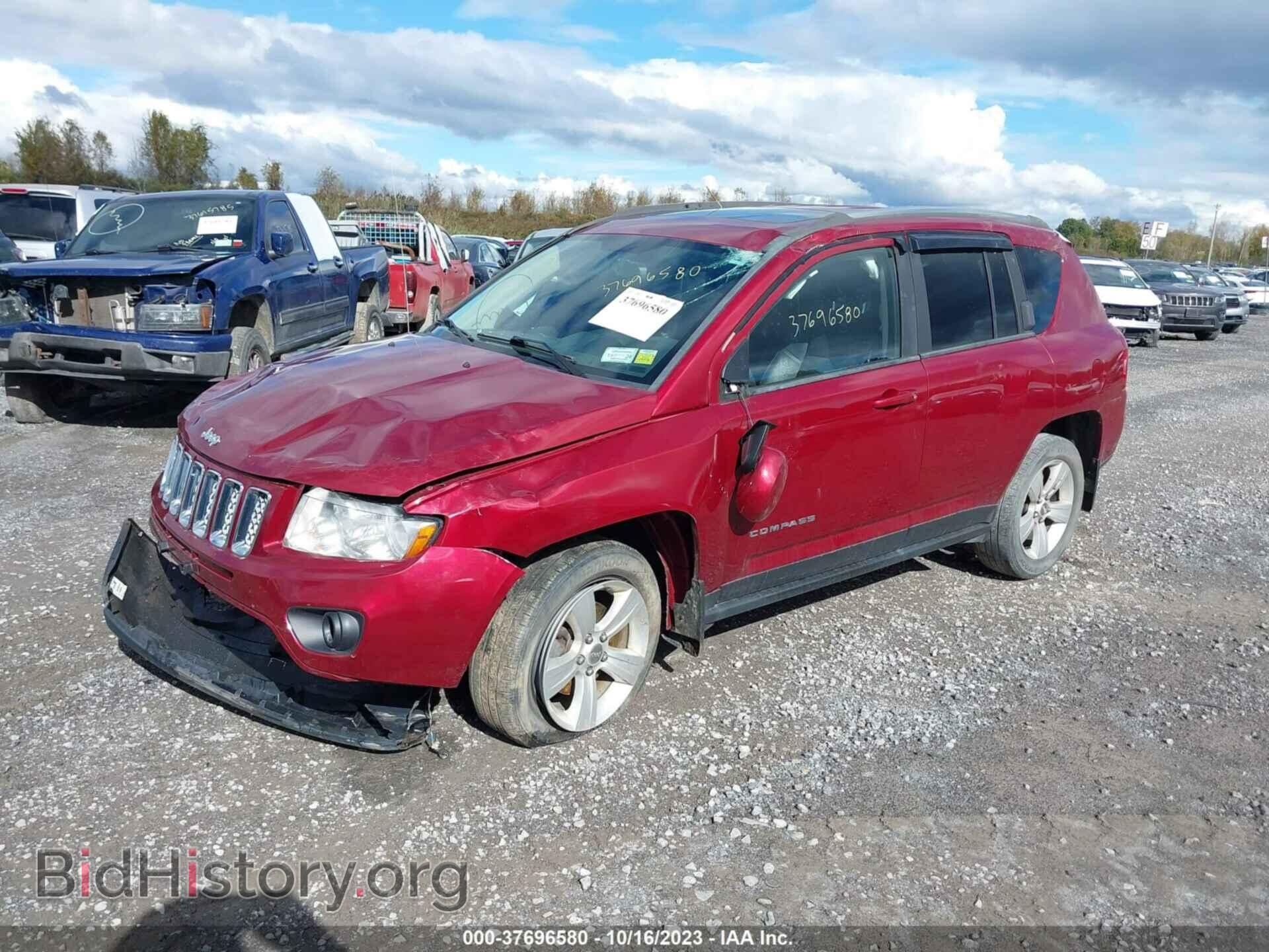 2014 JEEP COMPASS - VIN: 1C4NJDEB1ED847386 - Фото 2
