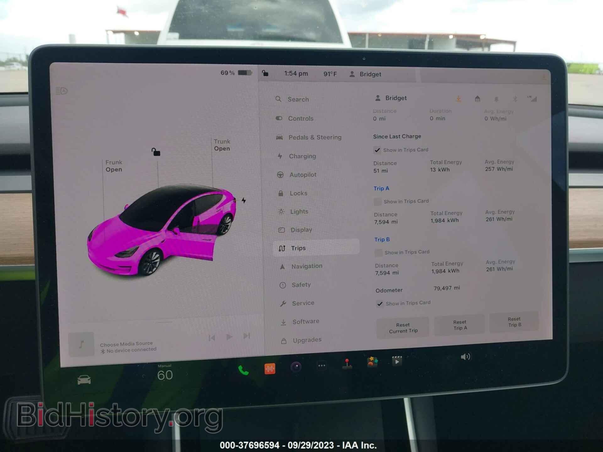 2019 TESLA MODEL 3 - VIN: 5YJ3E1EA9KF332075 - Photo 7