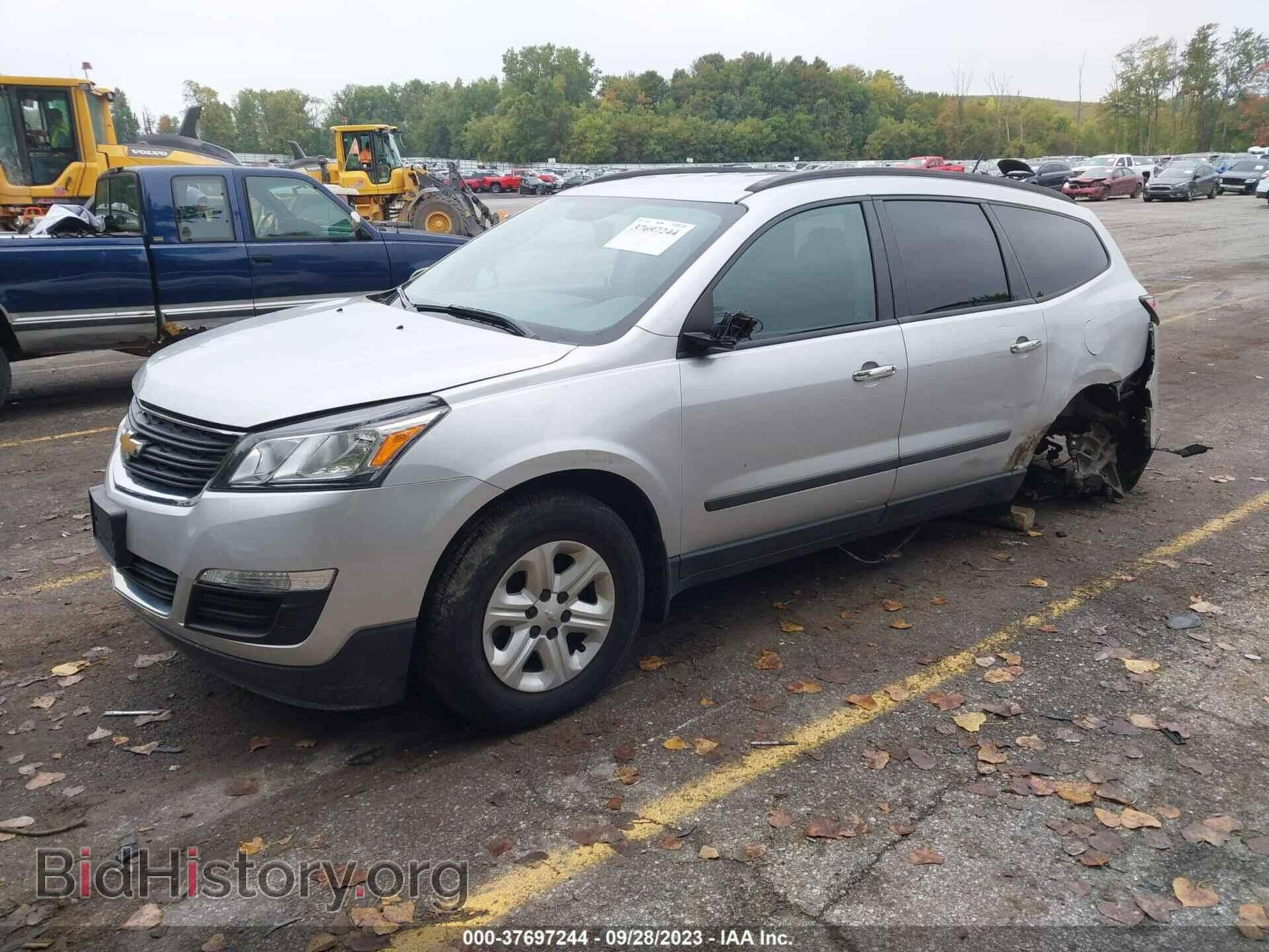 2013 CHEVROLET TRAVERSE - VIN: 1GNKRFED2DJ150065 - Фото 2