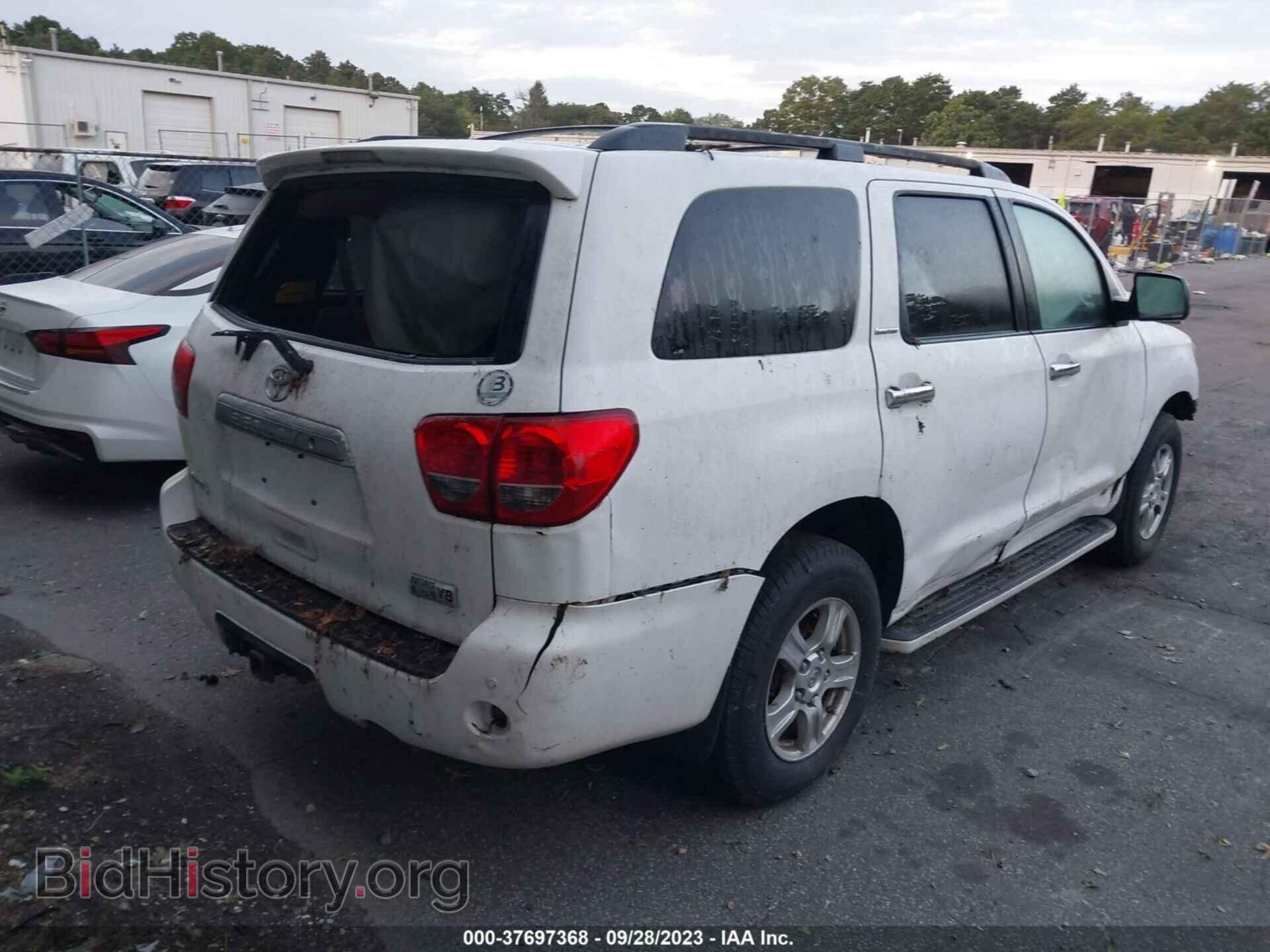 2008 TOYOTA SEQUOIA - VIN: 5TDBY68A68S004872 - Фото 4
