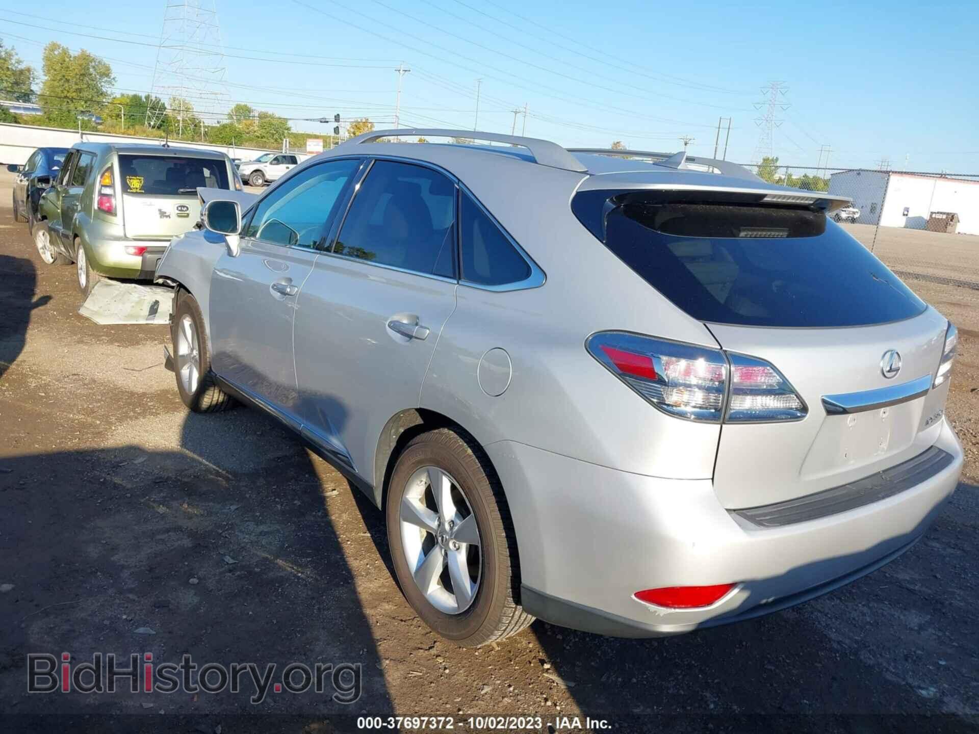 2011 LEXUS RX 350 - VIN: 2T2BK1BA2BC092697 - Фото 3