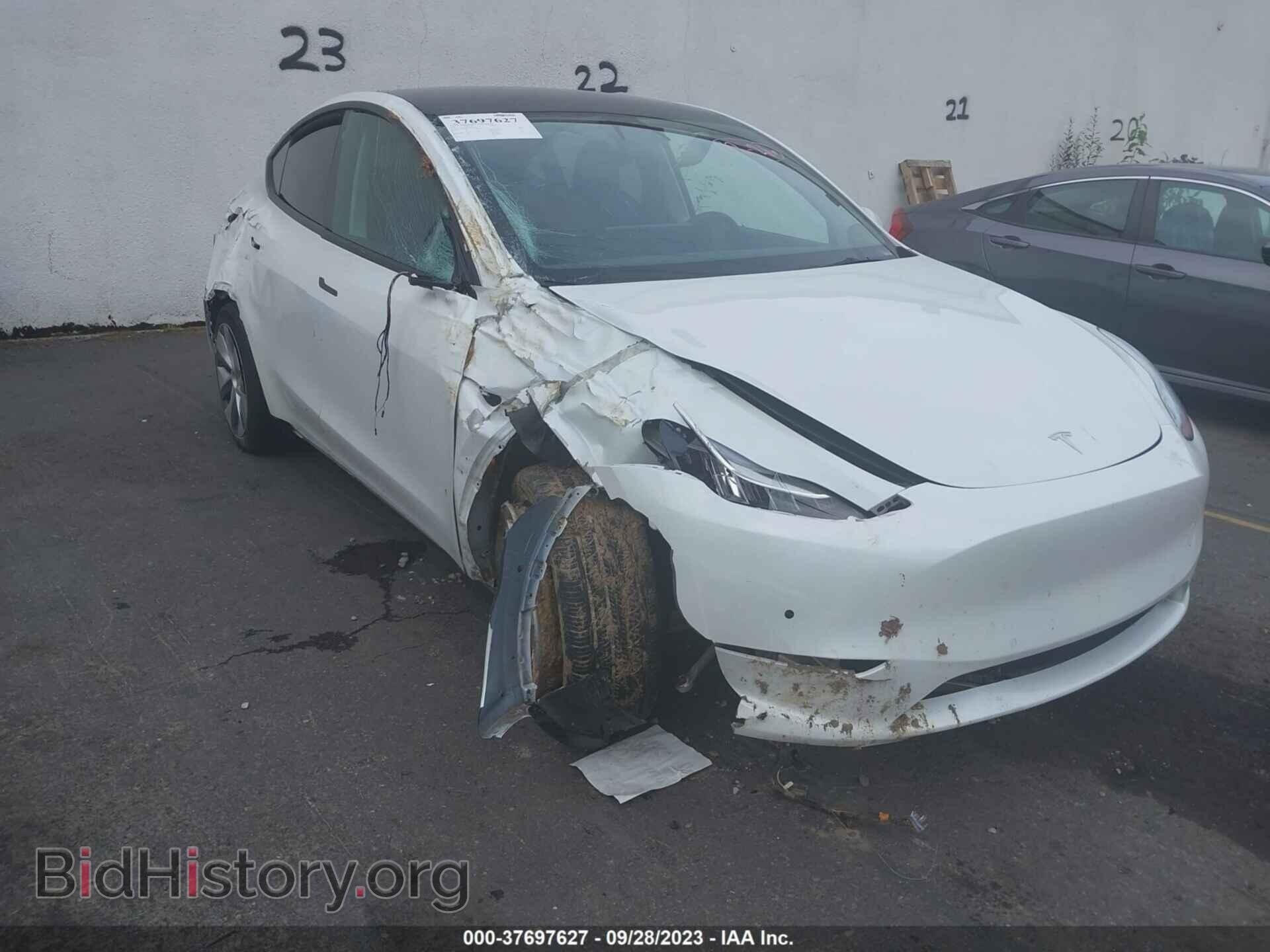 Photo 7SAYGDEEXNF367106 - TESLA MODEL Y 2022