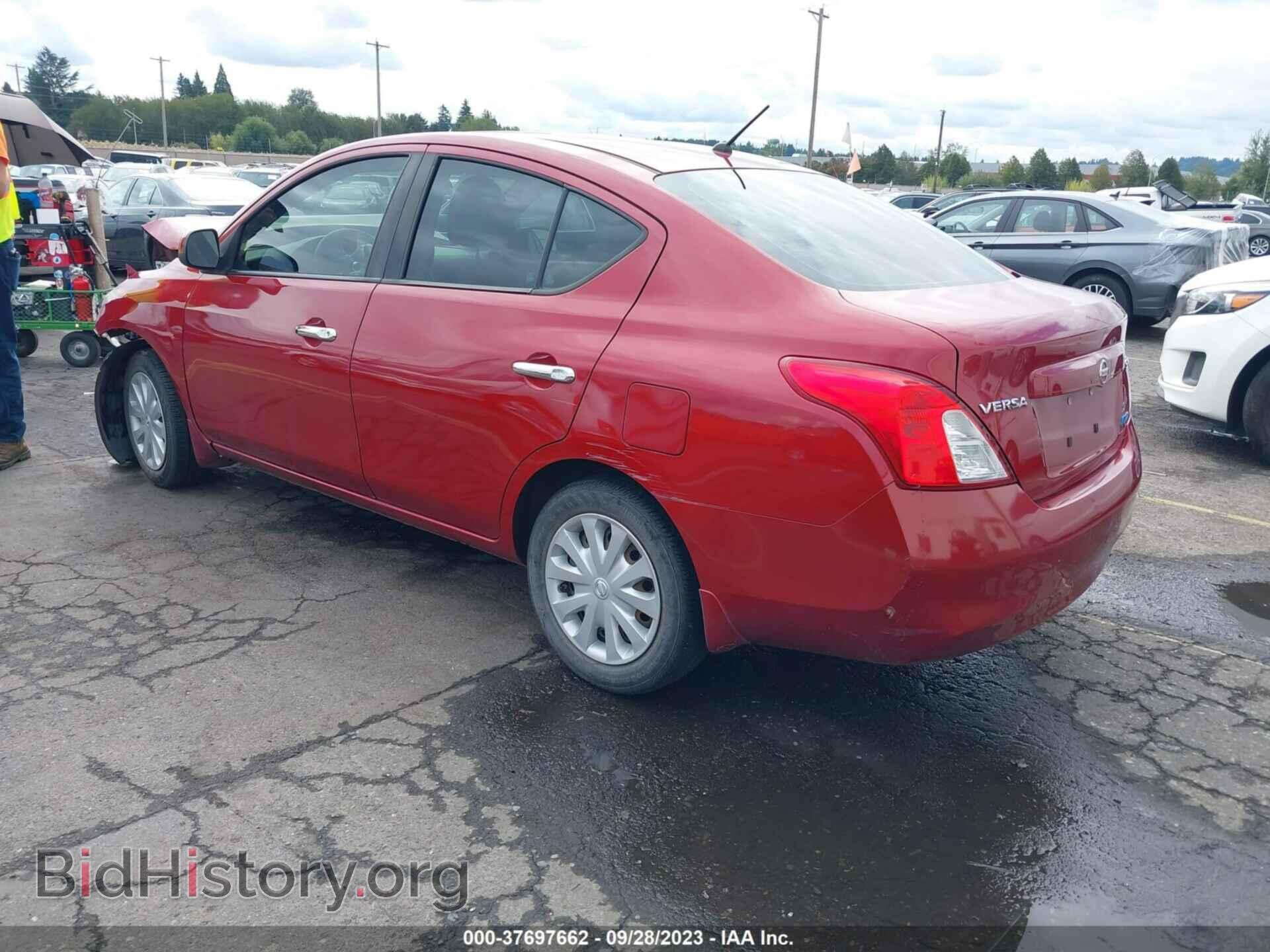 2012 NISSAN VERSA - VIN: 3N1CN7AP5CL889505 - Фото 3