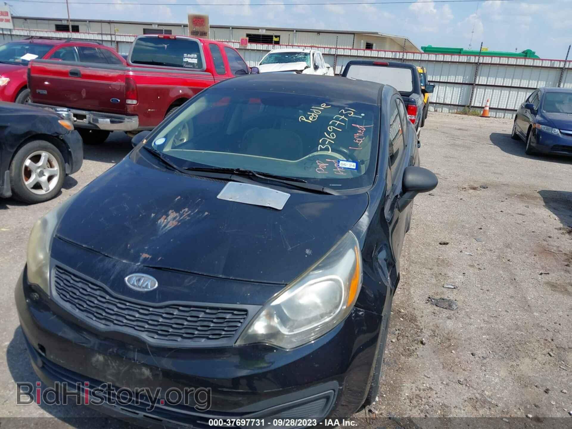 2013 KIA RIO - VIN: KNADM4A37D6105009 - Фото 2
