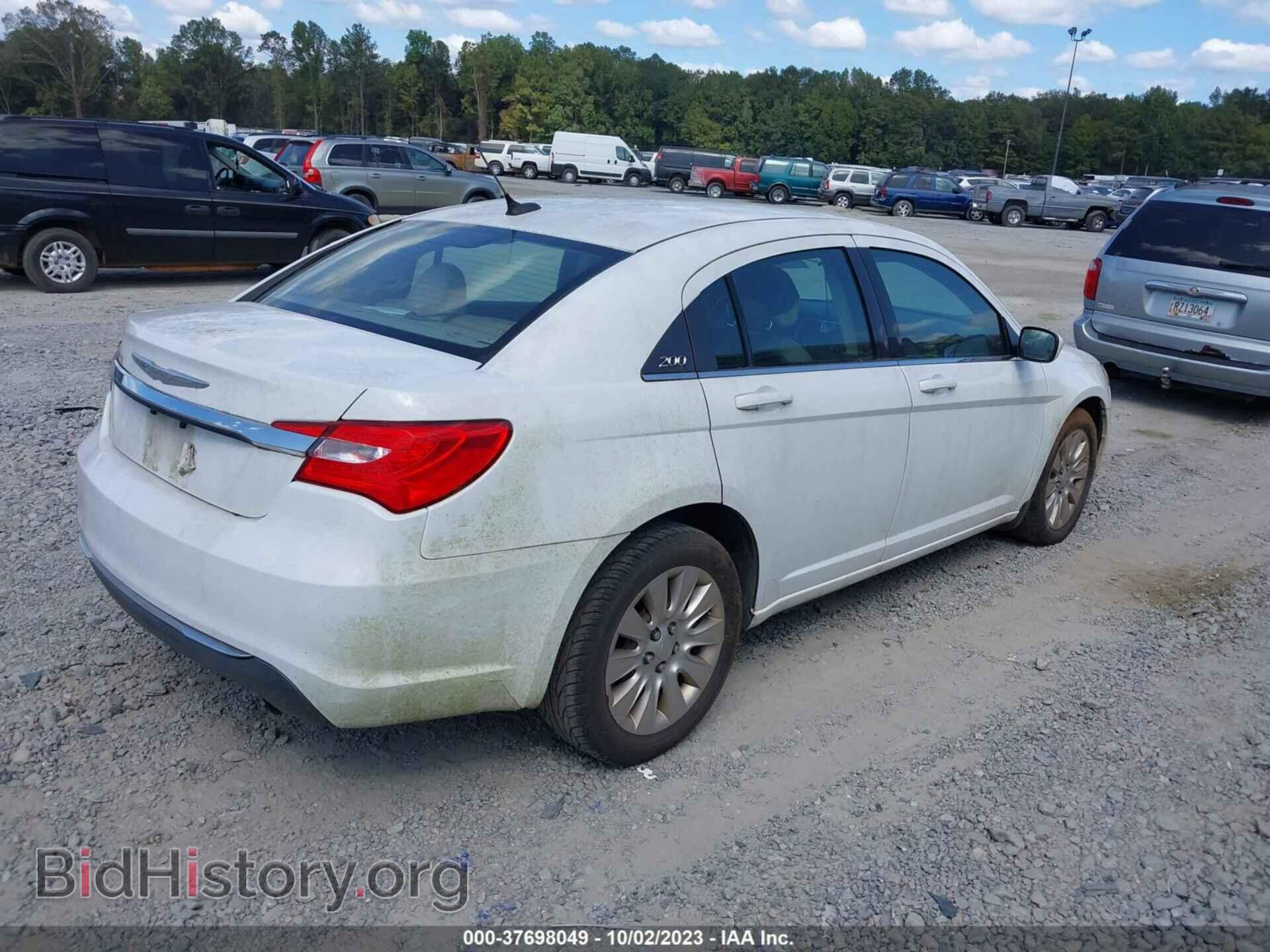 2014 CHRYSLER 200 - VIN: 1C3CCBAB2EN206273 - Фото 4