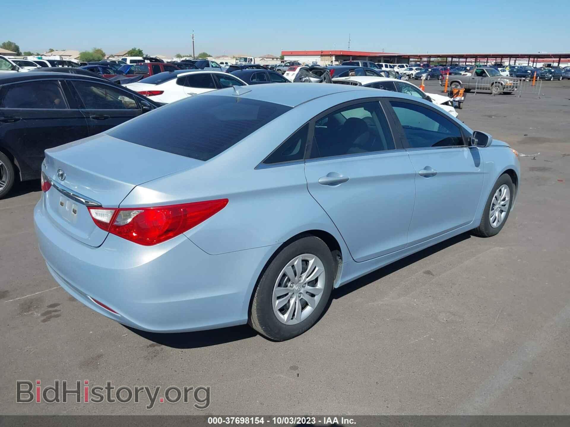 2012 HYUNDAI SONATA - VIN: 5NPEB4AC3CH454251 - Фото 4