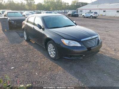 2011 Chrysler 200 Touring, черный — VIN 1C3BC1FBXBN522403, IAAI