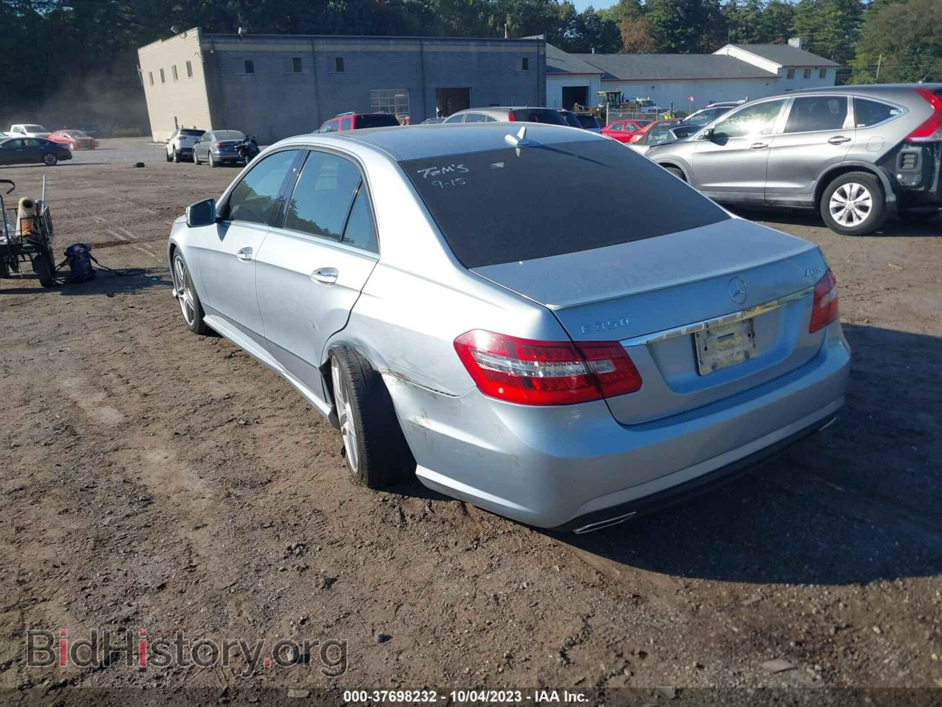 2013 MERCEDES-BENZ E-CLASS - VIN: WDDHF8JB6DA744322 - Фото 3