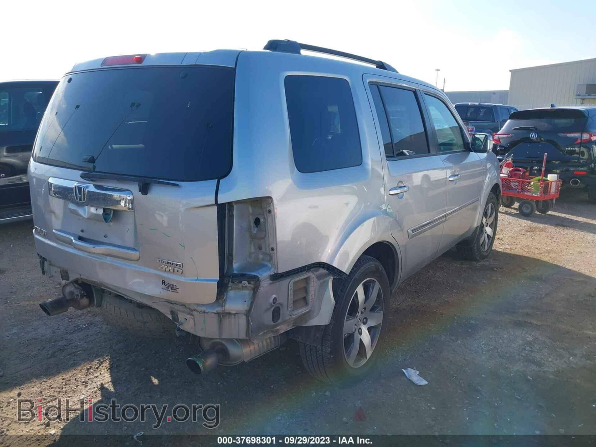 2012 HONDA PILOT - VIN: 5FNYF4H95CB022450 - Фото 4