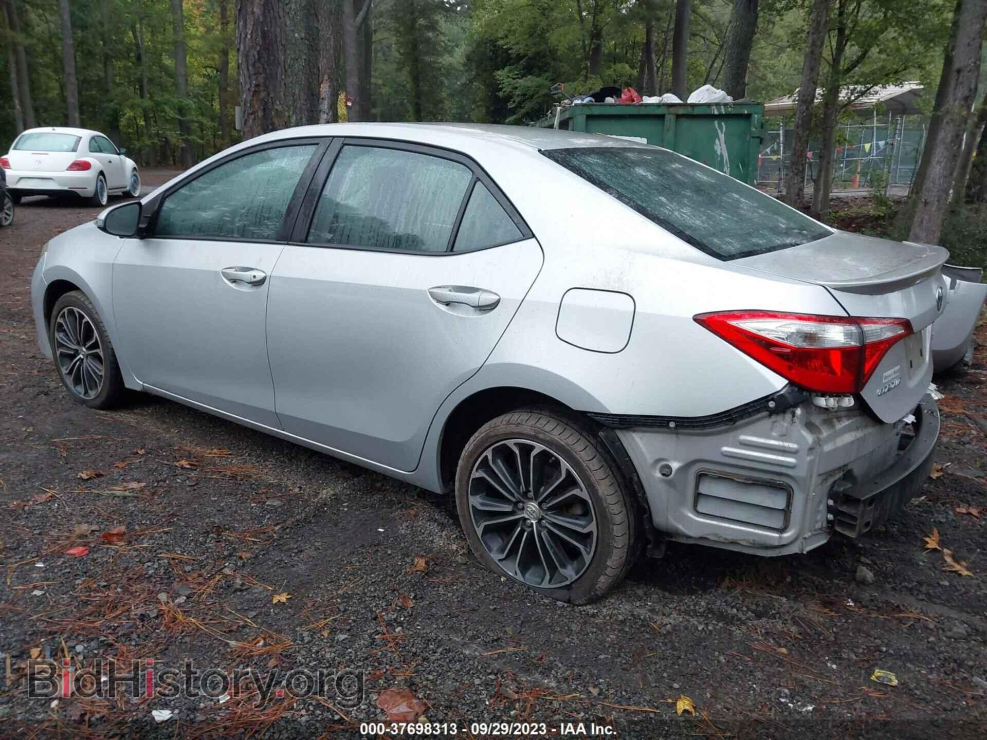 2015 TOYOTA COROLLA - VIN: 2T1BURHE3FC361982 - Фото 3
