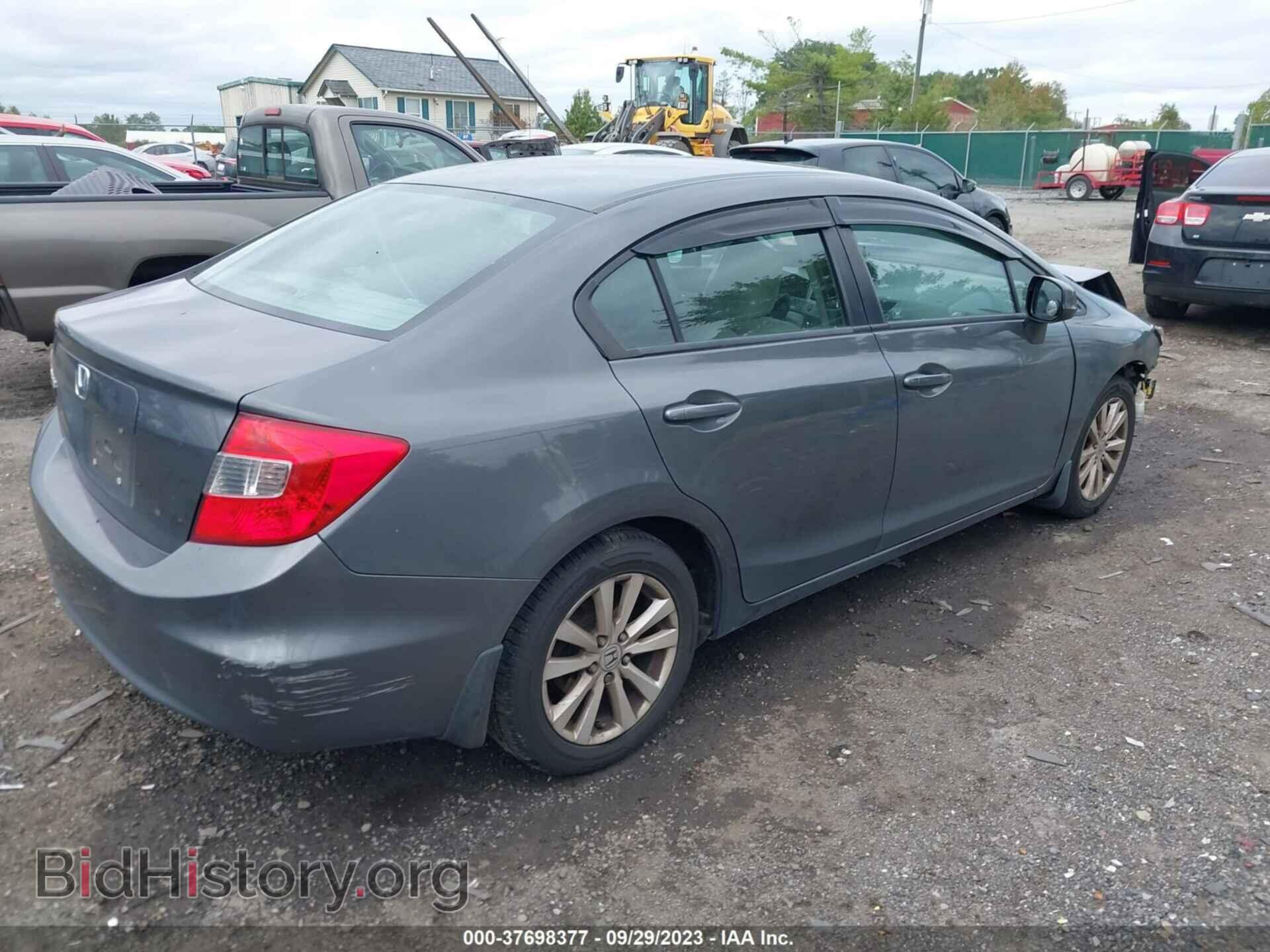 2012 HONDA CIVIC SDN - VIN: 2HGFB2F84CH515355 - Фото 4