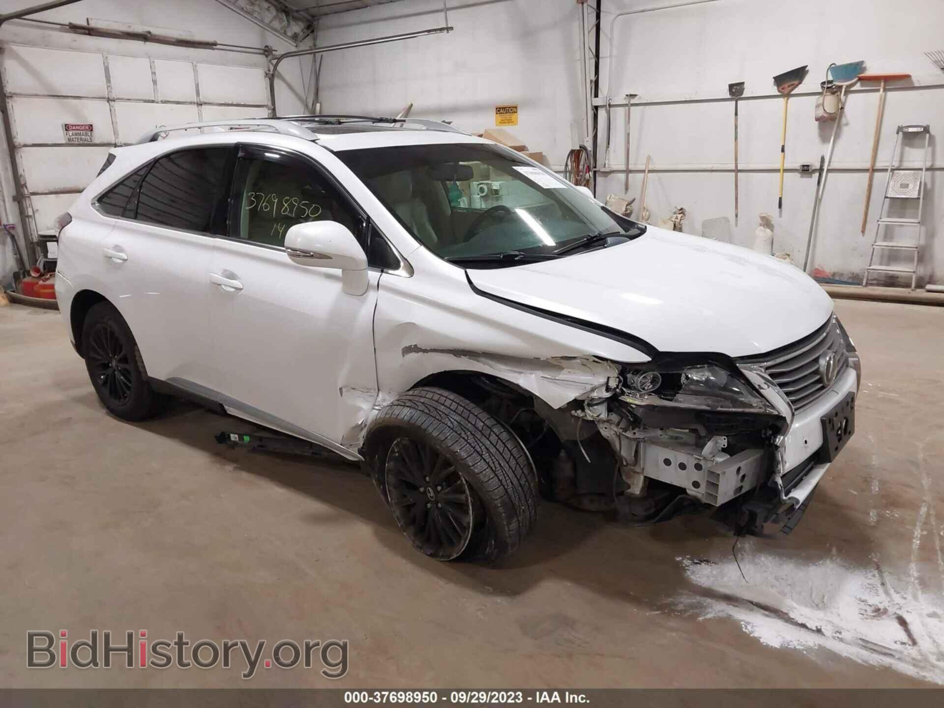 Фотография 2T2BK1BA2EC242098 - LEXUS RX 350 2014