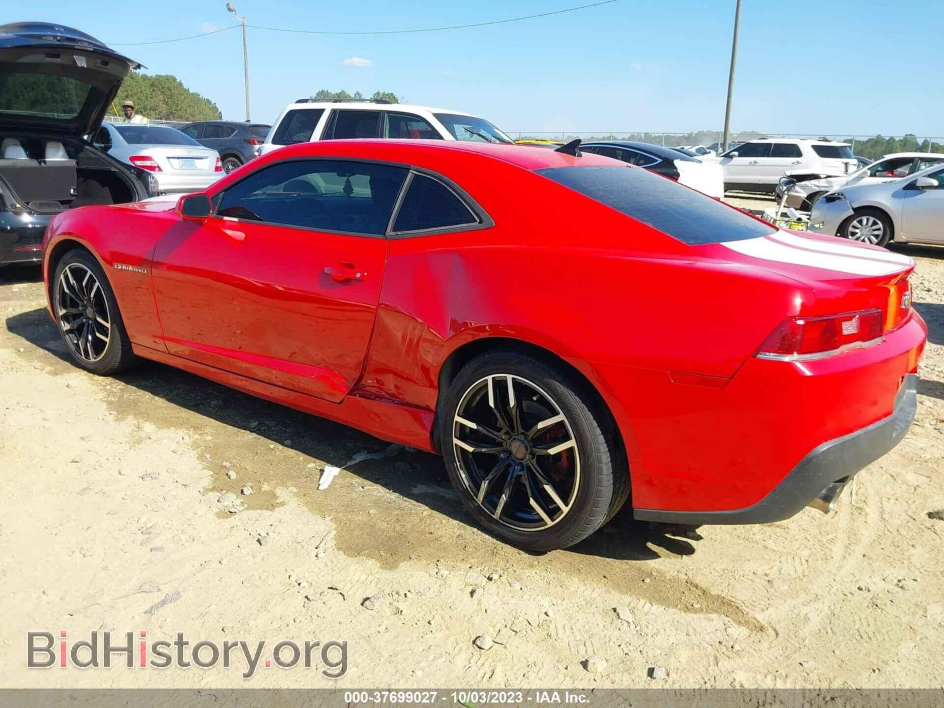 2014 CHEVROLET CAMARO - VIN: 2G1FA1E37E9142223 - Фото 3