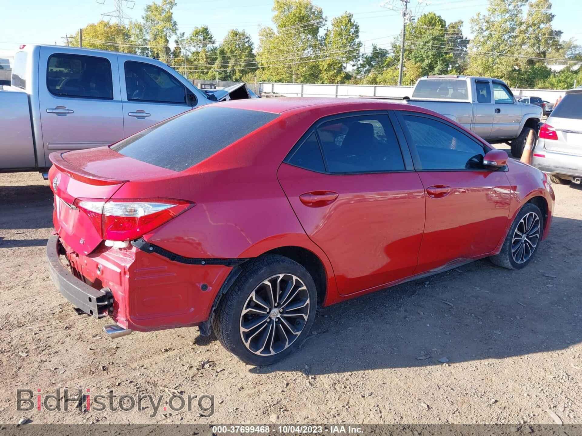 2015 TOYOTA COROLLA - VIN: 2T1BURHE6FC322786 - Фото 4