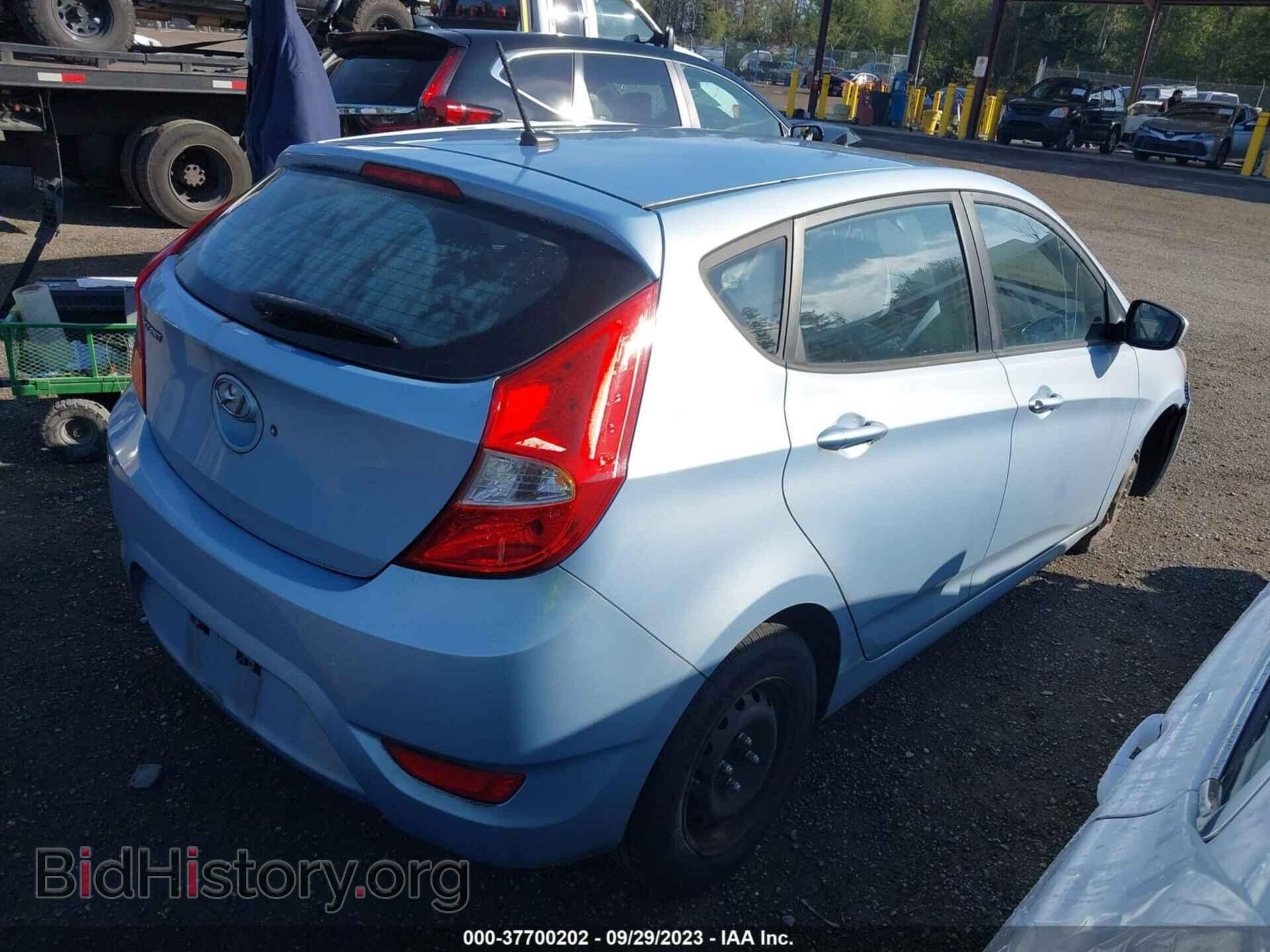 2012 HYUNDAI ACCENT - VIN: KMHCT5AE6CU024985 - Фото 4