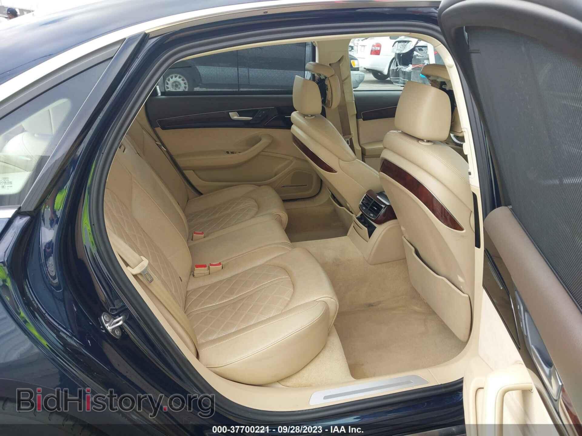 2013 AUDI A8 L - VIN: WAURGAFD1DN001151 - Фото 8